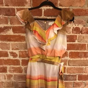 Bright colored Jessica Simpson dress